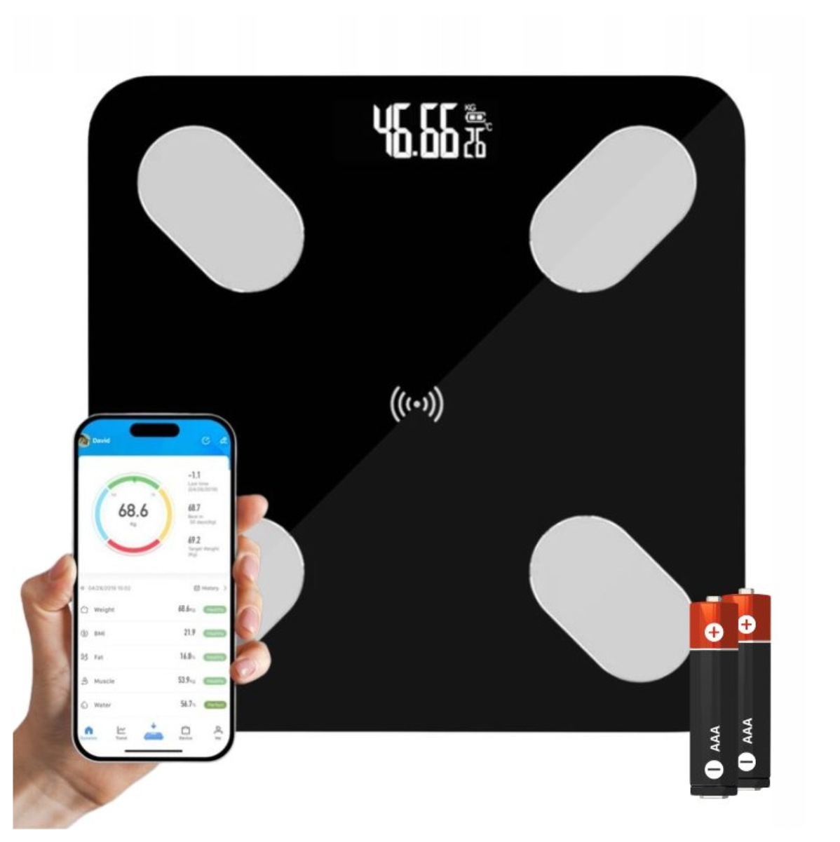 Miniatura 6 de Bascula Pesa Persona Con Bluetooth